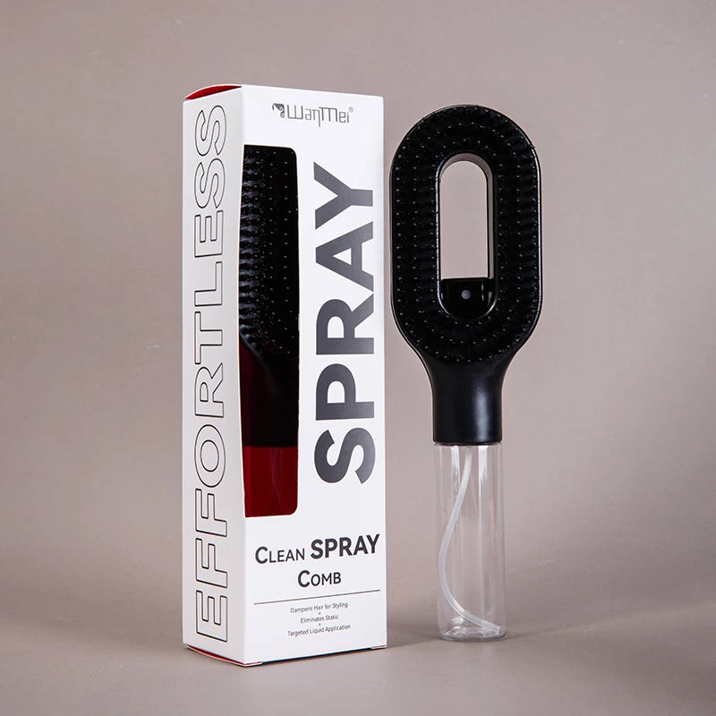 Brosse Spray Lïv Paris — démêle, hydrate et discipline en un seul geste