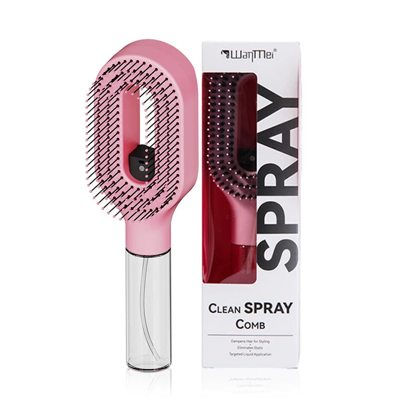 Brosse Spray Lïv Paris — démêle, hydrate et discipline en un seul geste