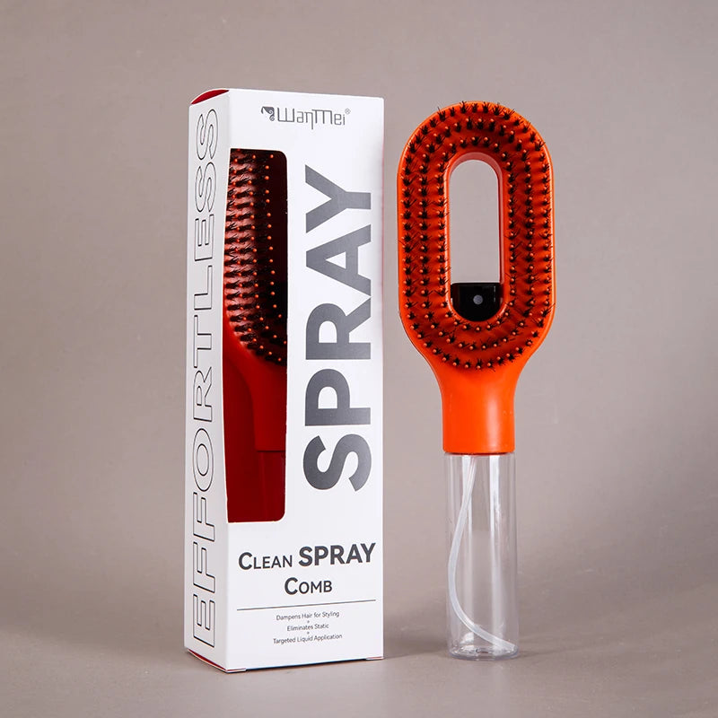 Brosse Spray Lïv Paris — démêle, hydrate et discipline en un seul geste